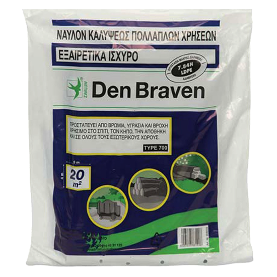 Νάυλον Προστασίας Den Braven 4Χ5 Χοντρό Νάυλον Προστασίας Den Braven 4Χ5 Χοντρό