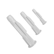 Βύσματα Λευκά Hard Plast (100τεμ)